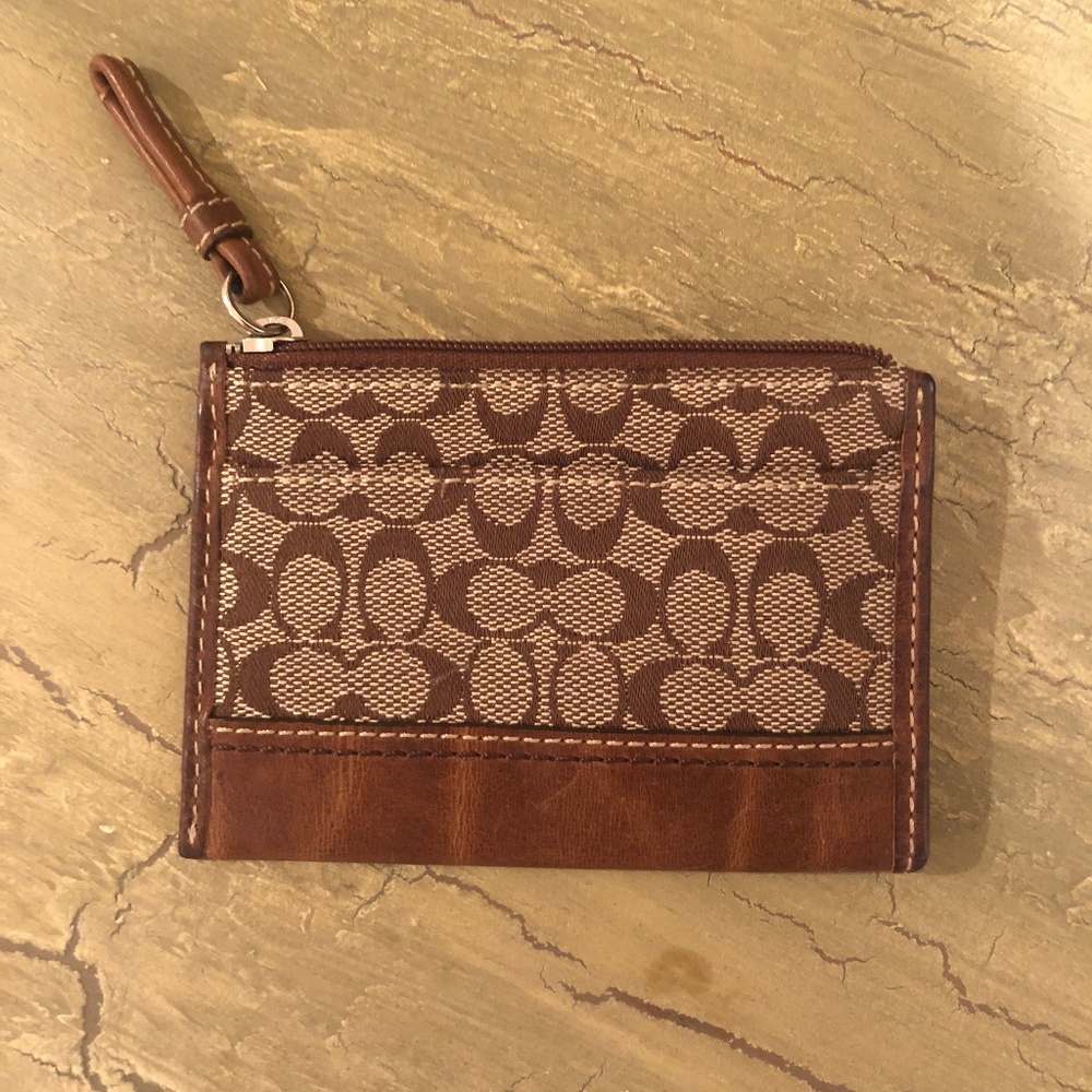 COACH card holder